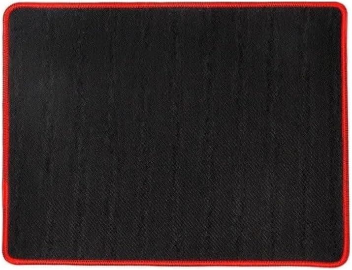 Gaming Mouse Pad -xc-x5-High Quality Large Rubber Non-Slip Waterproof Comfortable Use Black with Red Edge 30 * 25cm